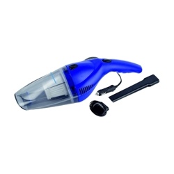 Bergmann Tornado Car Vacuum Cleaner with High Quality HEPA Filter (Blue, 12V)